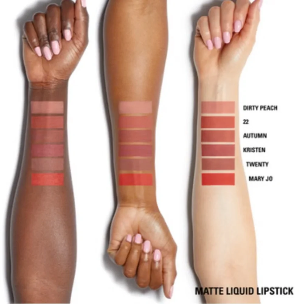 5 for 25⚡️Kylie Mary Jo K Matte Liquid Lipstick .019oz Sample Card